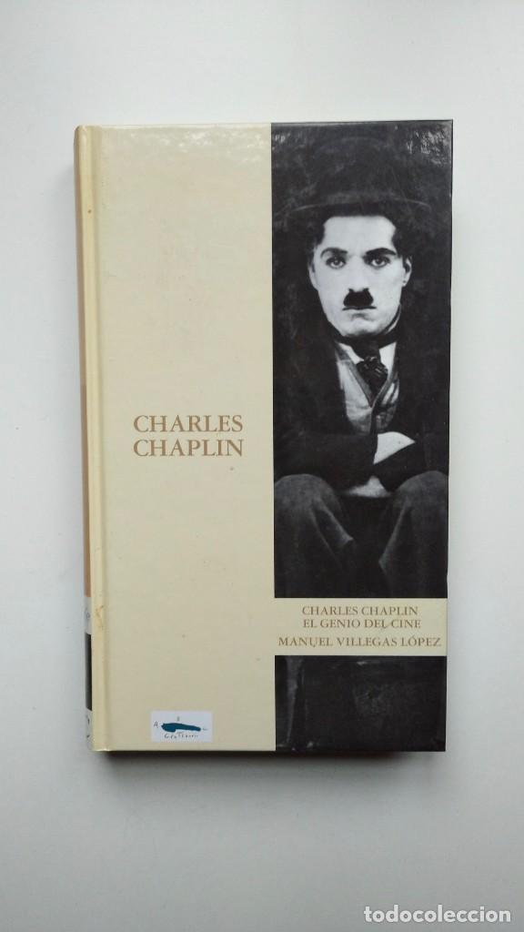 Libros de segunda mano: Charles Chaplin, El Genio del Cine - Manuel Villegas L&oacute;pez - Ediciones Folio, 2003 - Foto 1