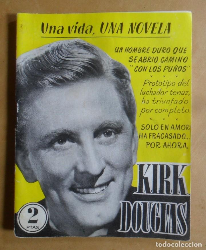 Libros de segunda mano: UNA VIDA, UNA NOVELA N&ordm; 25 - KIRK DOUGLAS - Foto 1