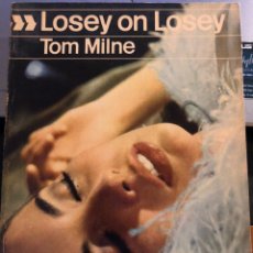 Libros de segunda mano: LIBRO DE CINE EN INGLÉS LOSEY ON LOSEY, DE TOM MILNE, 1967