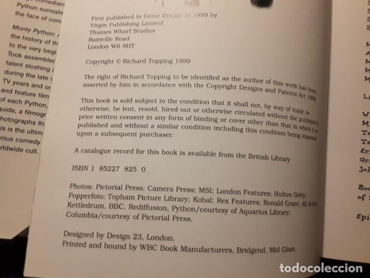 Libros de segunda mano: Monty Python (A celebration), de Richard Topping. Excelente estado. En ingl&eacute;s - Foto 2