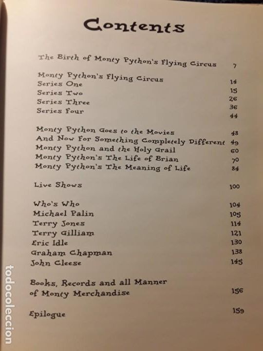Libros de segunda mano: Monty Python (A celebration), de Richard Topping. Excelente estado. En ingl&eacute;s - Foto 3