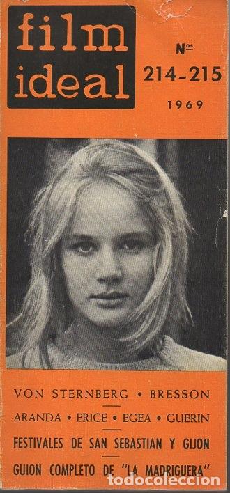 Libri di seconda mano: REVISTA MENSUAL DE CINE. N&Uacute;MEROS 214-215. A&Ntilde;O 1969. VON STERNBERG. BRESSON. ARANDA. ERICE. EGEA. GUE