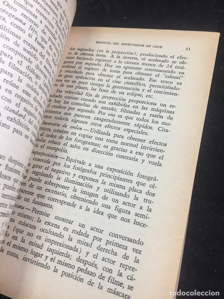 Libros de segunda mano: Manual del Espectador de Cine. Mauricio Rittner. Breviarios de información literaria Brújula 1967 - Foto 11 - 239684795