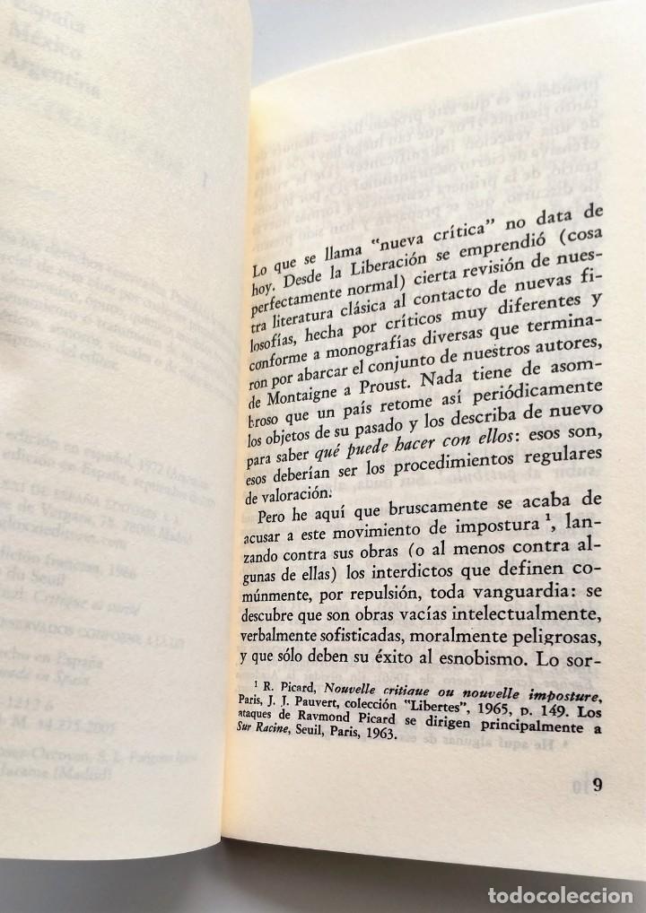 Libros de segunda mano: CR&Iacute;TICA Y VERDAD - Foto 3