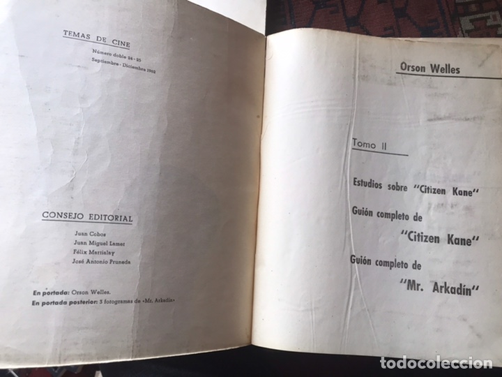 Libros de segunda mano: Temas de hoy. Orson Welles - Foto 6