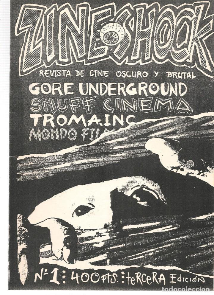 Second hand books: ZINE SHOCK. (ZINESHOCK). N&ordm; 1. REVISTA DE CINE OSCURO Y BRUTAL. (T/19)