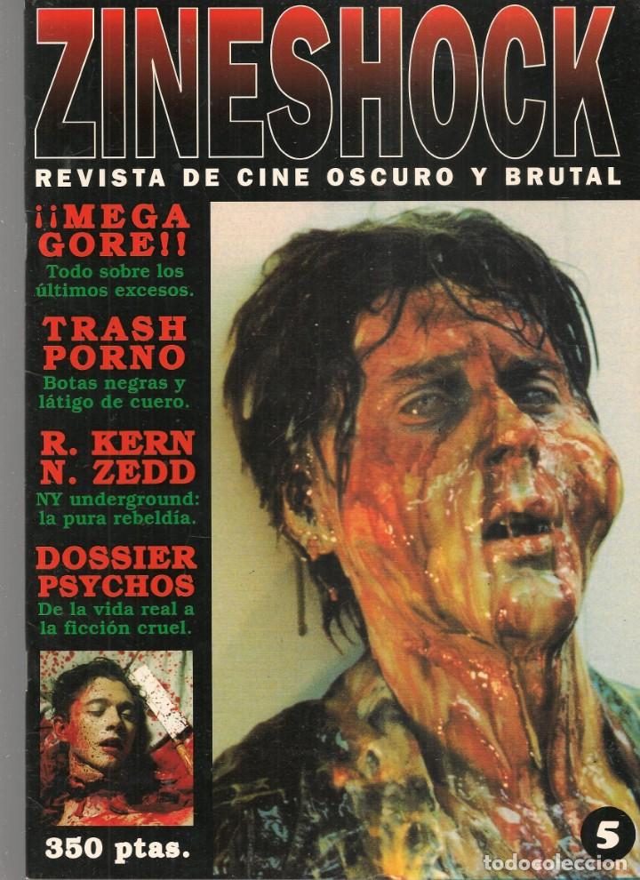 Libros de segunda mano: ZINE SHOCK. (ZINESHOCK). N&ordm; 5. REVISTA DE CINE OSCURO Y BRUTAL. (T/19)