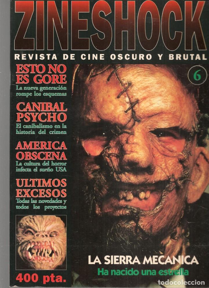 Libros de segunda mano: ZINE SHOCK. (ZINESHOCK). N&ordm; 6. REVISTA DE CINE OSCURO Y BRUTAL. (T/19)