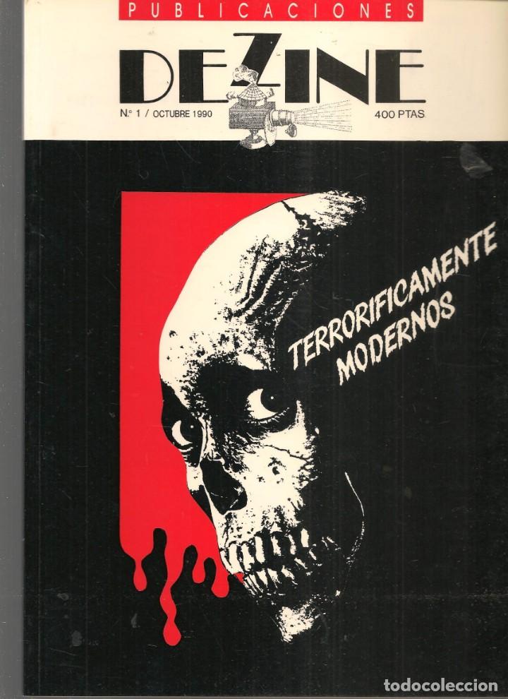 Libros de segunda mano: PUBLICACIONES DEZINE. N&ordm; 1. TERRORIFICAMENTE MODERNOS. OCTUBRE, 1990. (T/19)