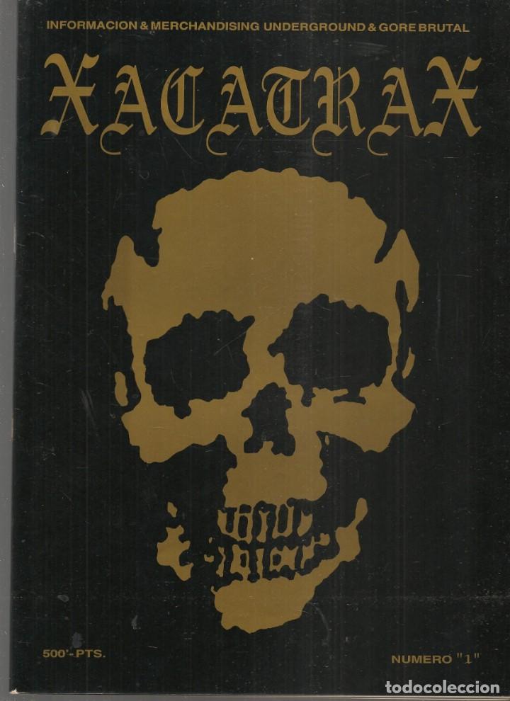 Libros de segunda mano: XACATRAX. N&ordm; 1. INFORMACI&Oacute;N & MERCHANDISING UNDERGROUND & GORE BRUTAL(T/19)
