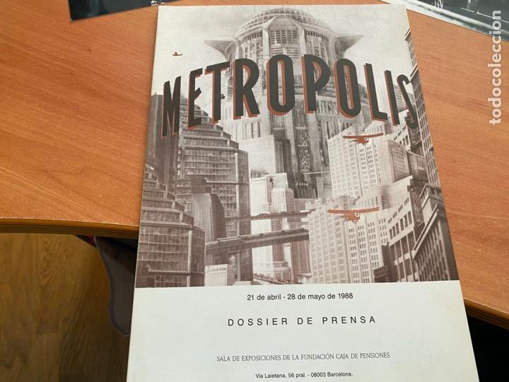 Libros de segunda mano: METROPOLIS DOSSIER DE PRENSA 1988 (COB198) - Foto 2