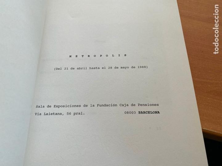 Libros de segunda mano: METROPOLIS DOSSIER DE PRENSA 1988 (COB198) - Foto 7