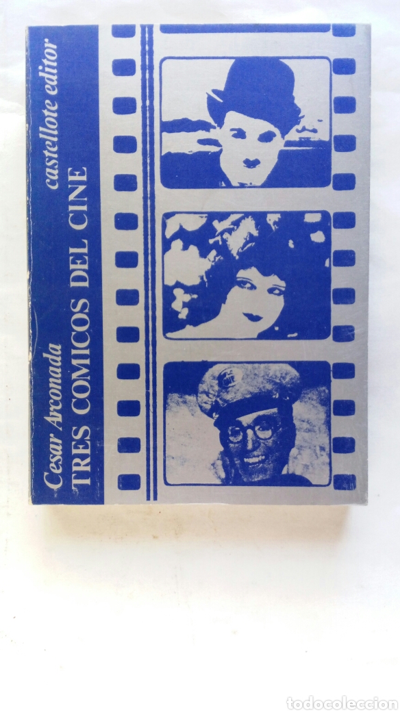 Libros de segunda mano: Tres c&oacute;micos del Cine. C&eacute;sar Arconada. - Foto 1