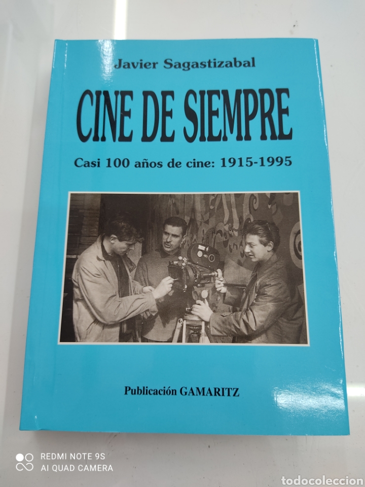 CINE DE SIEMPRE CASI 100 AÑOS DE CINE: 1915-1995 - SAGASTIZABAL, JAVIER 1996 ED. GAMARITZ NUEVO (Libros de Segunda Mano - Bellas artes, ocio y coleccionismo - Cine)