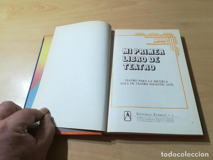 Libros de segunda mano: MI PRIMER LIBRO DE TEATRO / EVEREST / / CONS-120 - Foto 4