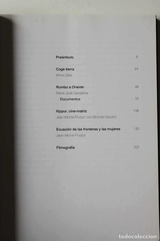 Libros de segunda mano: Frodon, Gitai y Sanselme - Amos Gitai. G&eacute;nesis - MACBA Casa Sefarad Israel - Foto 3