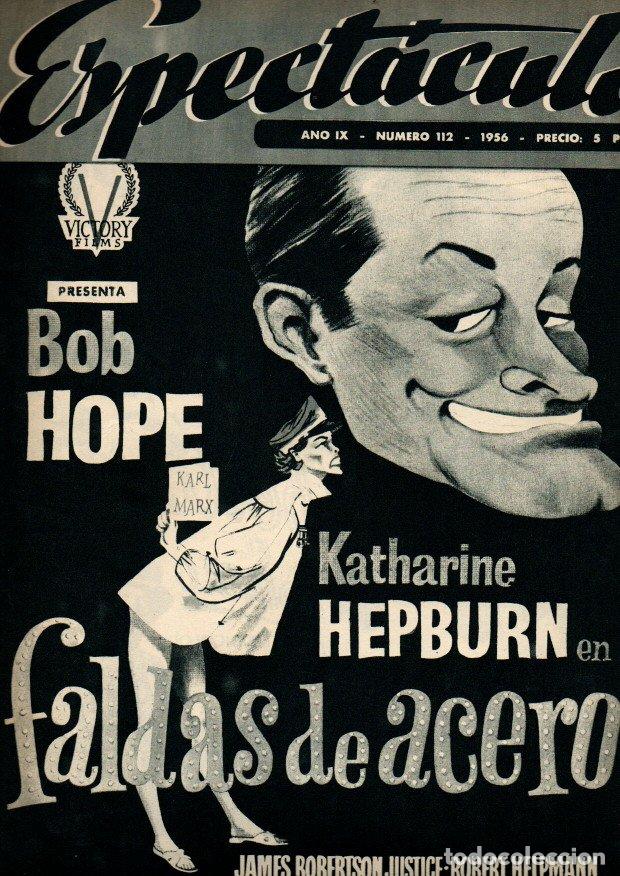 Livros em segunda m&atilde;o: ESPECTACULO. REVISTA DEL SINDICATO NACIONAL. A&Ntilde;O IX. NUMERO 112. DICIEMBRE. 1956. (NUMERO 67 DE LA N