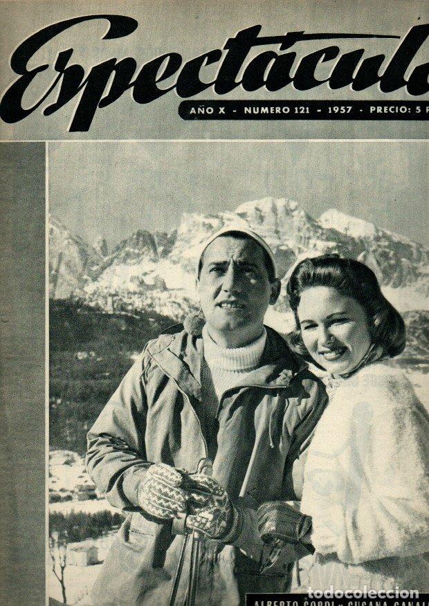 Livros em segunda m&atilde;o: ESPECTACULO. REVISTA DEL SINDICATO NACIONAL. A&Ntilde;O X. NUMERO 121. NOVIEMBRE-DICIIEMBRE. 1957. (NUMERO