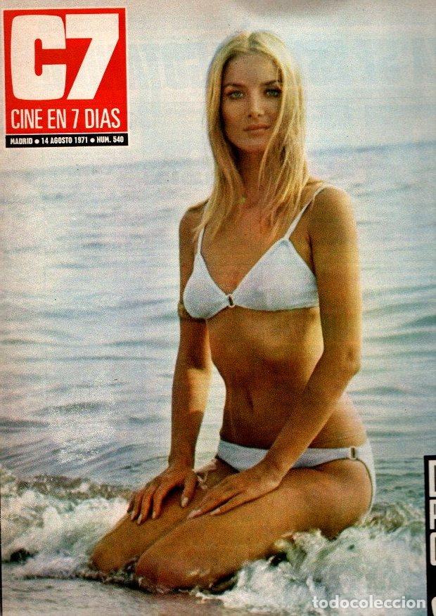 Gebrauchte B&uuml;cher: C7. CINE EN 7 DIAS. N. 540. MADRID, 14 DE AGOSTO DE 1971. - REVISTA.