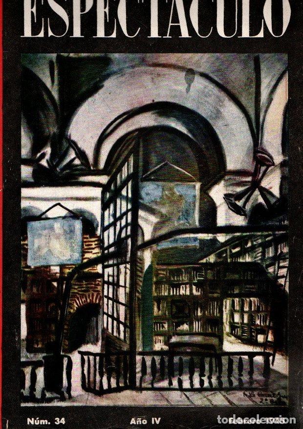 Gebrauchte B&uuml;cher: ESPECTACULO. BOLETIN DEL SINDICATO NACIONAL DEL ESPECTACULO. A&Ntilde;O IV. NUMERO 34. FEBRERO 1945. - REVI