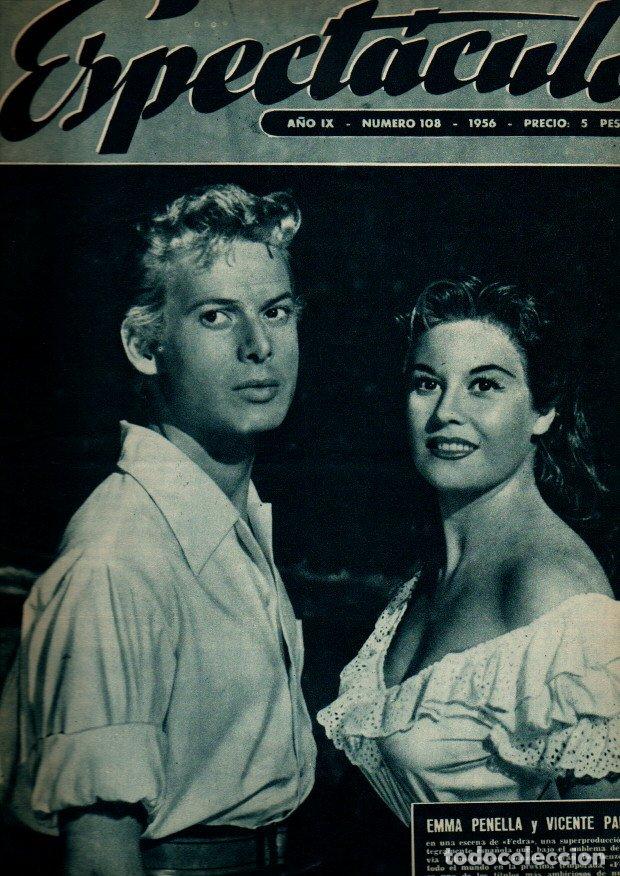 Livres d'occasion: ESPECTACULO. REVISTA DEL SINDICATO NACIONAL. A&Ntilde;O IX. NUMERO 108. AGOSTO. 1956. (NUMERO 63 DE LA NUEV