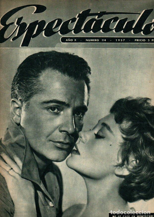 Livres d'occasion: ESPECTACULO. REVISTA DEL SINDICATO NACIONAL. A&Ntilde;O X. NUMERO 114. ENERO, 1957. (NUMERO 69 DE SU NUEVA