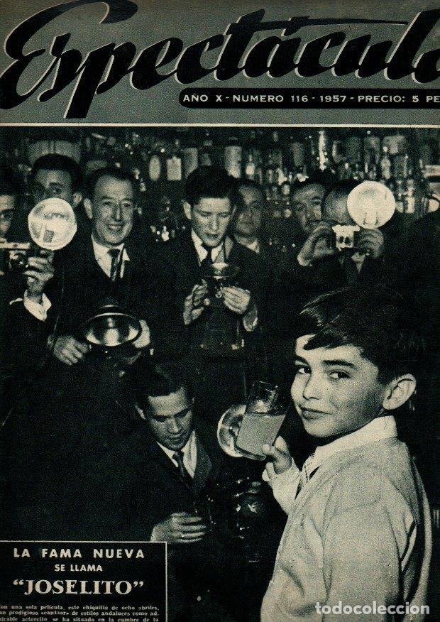 Livres d'occasion: ESPECTACULO. REVISTA DEL SINDICATO NACIONAL. A&Ntilde;O X. NUMERO 116. ABRIL. 1957. (NUMERO 68 DE LA NUEVA