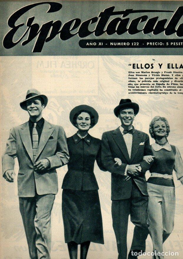 Livres d'occasion: ESPECTACULO. REVISTA DEL SINDICATO NACIONAL. A&Ntilde;O XI. NUMERO 122. ENERO, 1958. (NUMERO 69 DE SU NUEVA