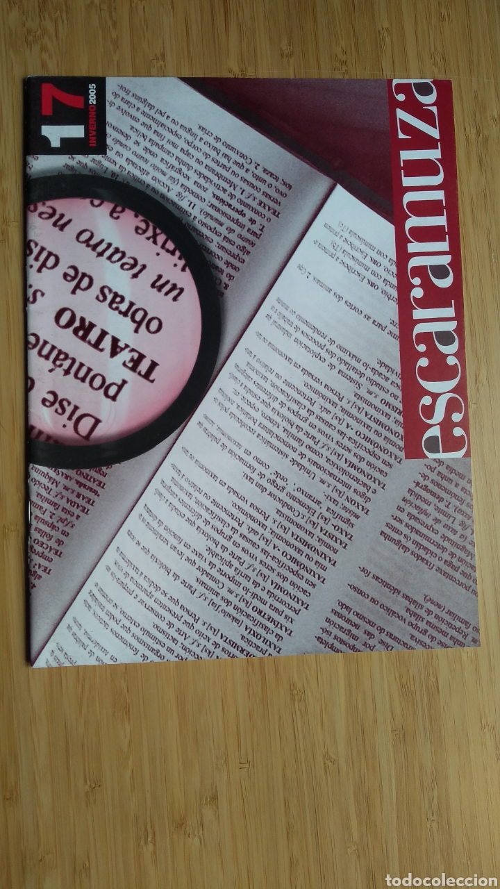 Libros de segunda mano: Escaramuza. Revista da Asociaci&oacute;n de actores n&ordm;17