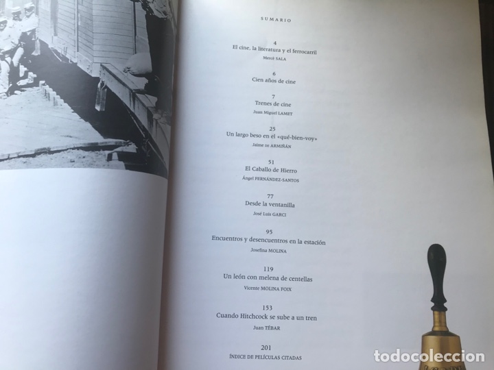 Libros de segunda mano: Trenes de cine. Castalia - Foto 5