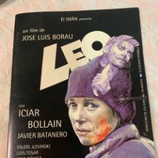 Libros de segunda mano: JOSÉ LUIS BORAU, LEO, CON ICÍAR BOLLAÍN. Lote 263324580