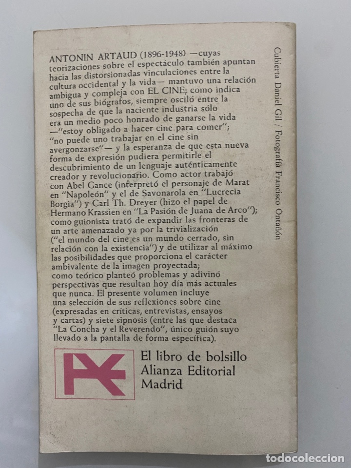 Libros de segunda mano: El Cine - ARTAUD, Antonin - Foto 2