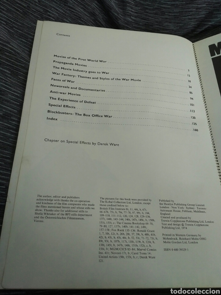 Libros de segunda mano: War Movies. Tom Perlmutter - Foto 5