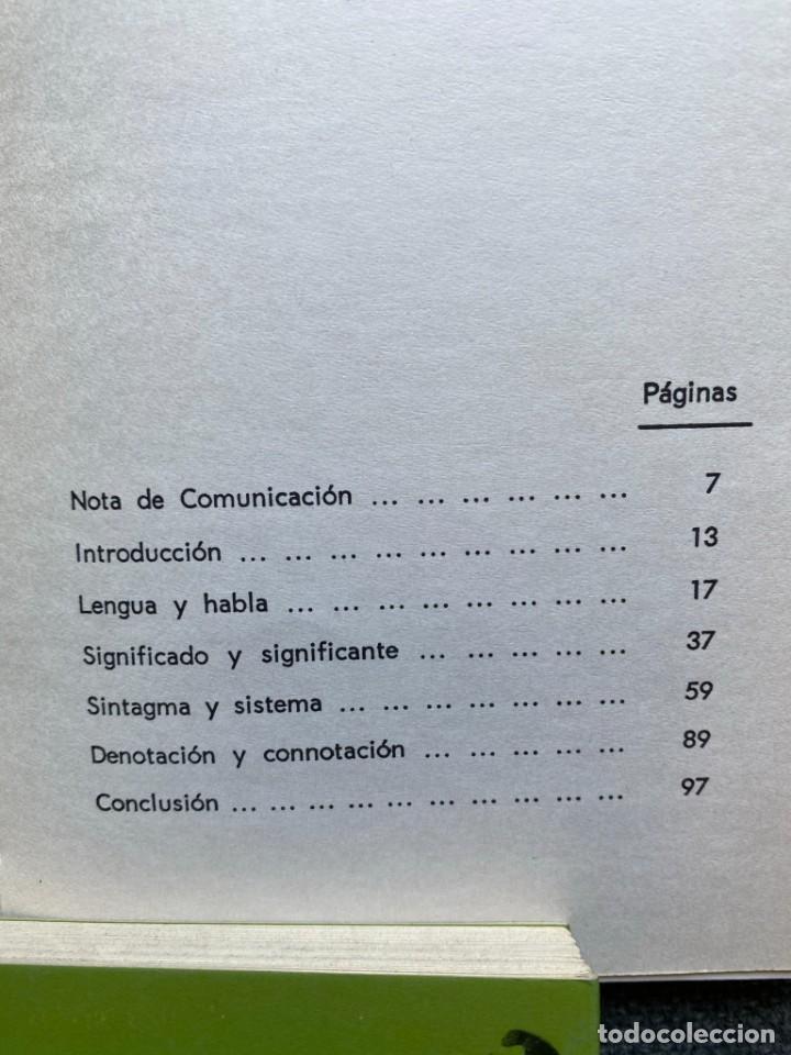 Libros de segunda mano: ELEMENTOS DE SEMIOLOG&Iacute;A - Foto 2