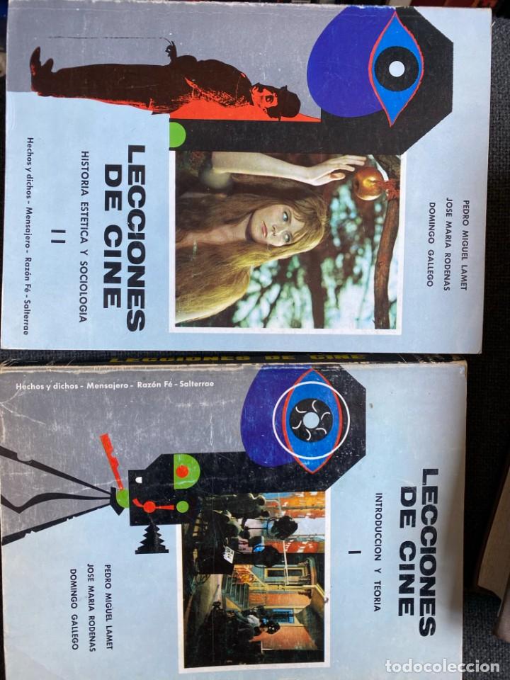 Libros de segunda mano: LECCIONES DE CINE (2 tomos) - Foto 1