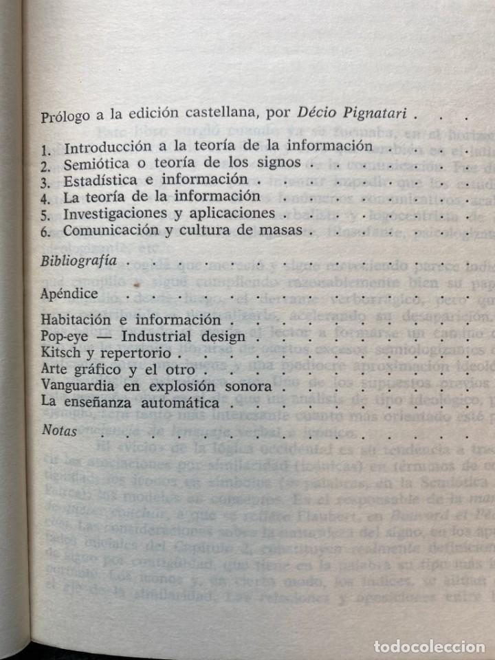 Libros de segunda mano: INFORMACI&Oacute;N, LENGUAJE COMUNICACI&Oacute;N - Foto 2