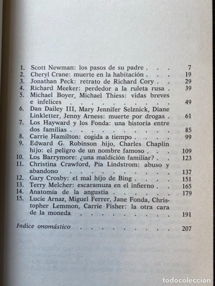 Libros de segunda mano: LA TRAGEDIA DE LOS HIJOS DE HOLLYWOOD - Foto 2