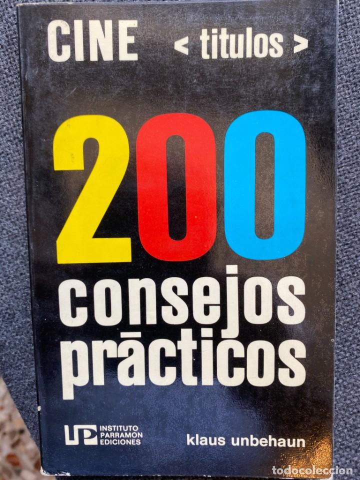 Libros de segunda mano: CINE TITULOS 200 CONSEJOS PRACTICOS - Foto 1