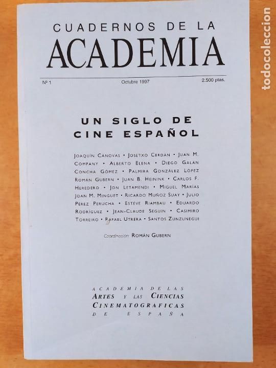 Livres d'occasion: CUADERNOS DE DE LA ACADEMIA. UN SIGLO DE CINE ESPA&Ntilde;OL / VV.AA. COORDINACI&Oacute;N ROM&Aacute;N GUBERN / 1997
