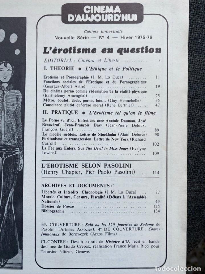 Libros de segunda mano: LEROTISME EN QUESTION - Foto 2