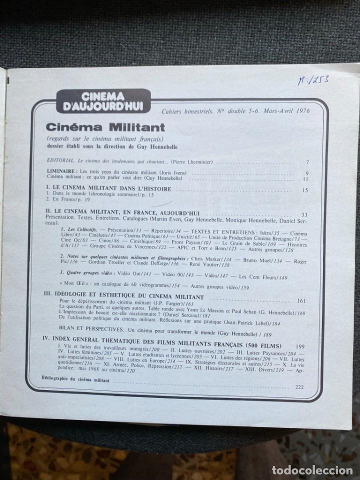 Libros de segunda mano: CINEMA MILITANT - Foto 2
