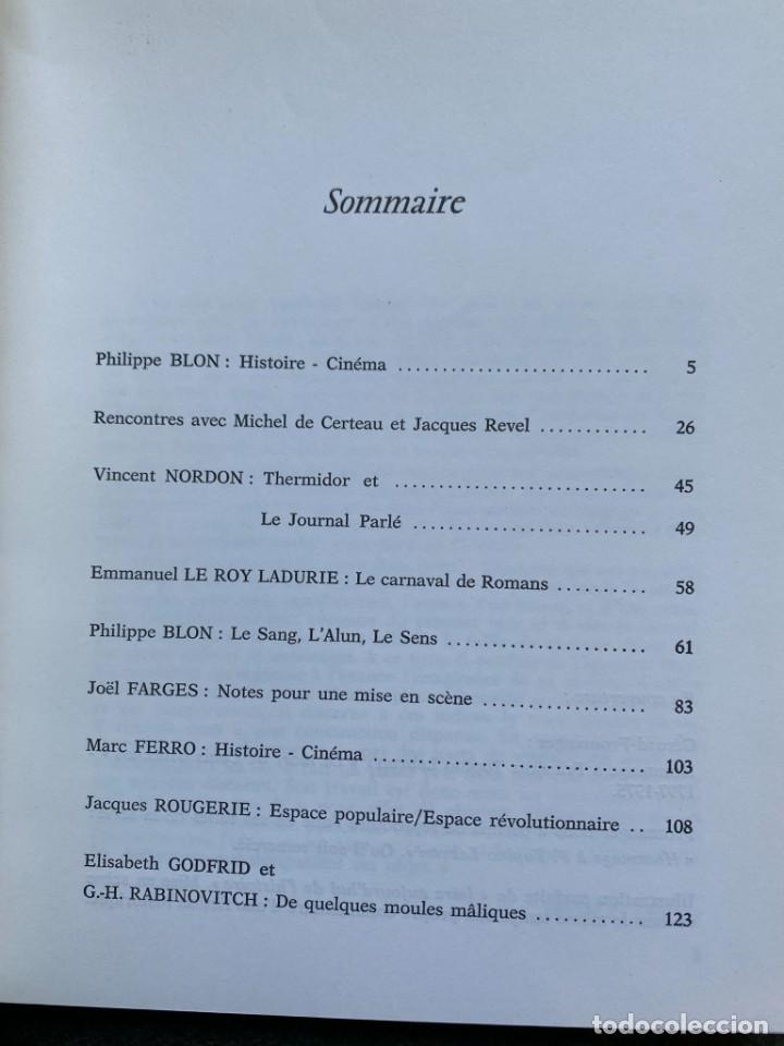 Libros de segunda mano: CINEMA & HISTOIRE - Foto 2