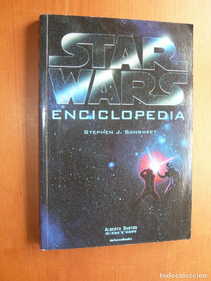 Libros de segunda mano: STAR WARS ENCICLOPEDIA / STEPHEN J. SANSWEET - Foto 1