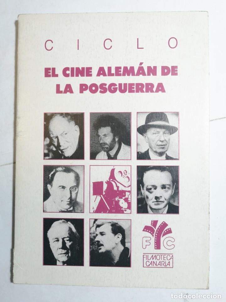 Libri di seconda mano: EL CINE ALEM&Aacute;N DE LA POSGUERRA. FILMOTECA CANARIA. 1989.