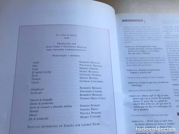 Libros de segunda mano: La vida es bella. Roberto Begnini. C&iacute;rculo de lectores - Foto 4