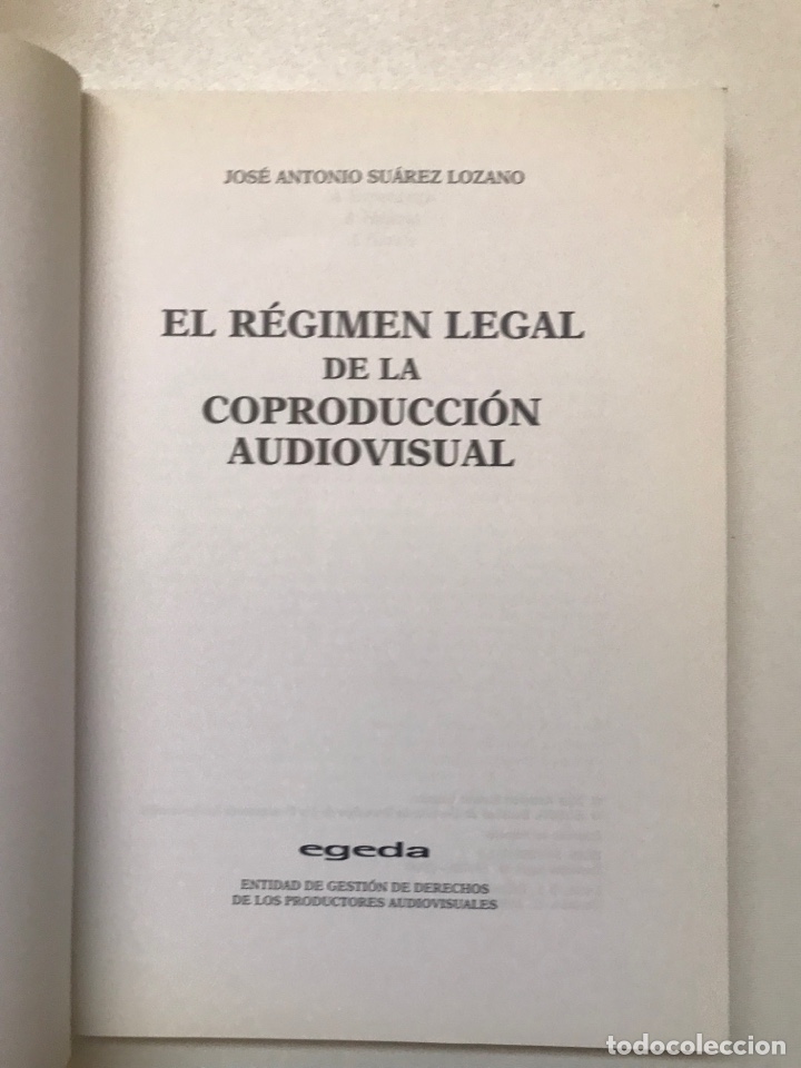 Libros de segunda mano: El r&eacute;gimen de la coproducci&oacute;n audiovisual Ref H - Foto 2