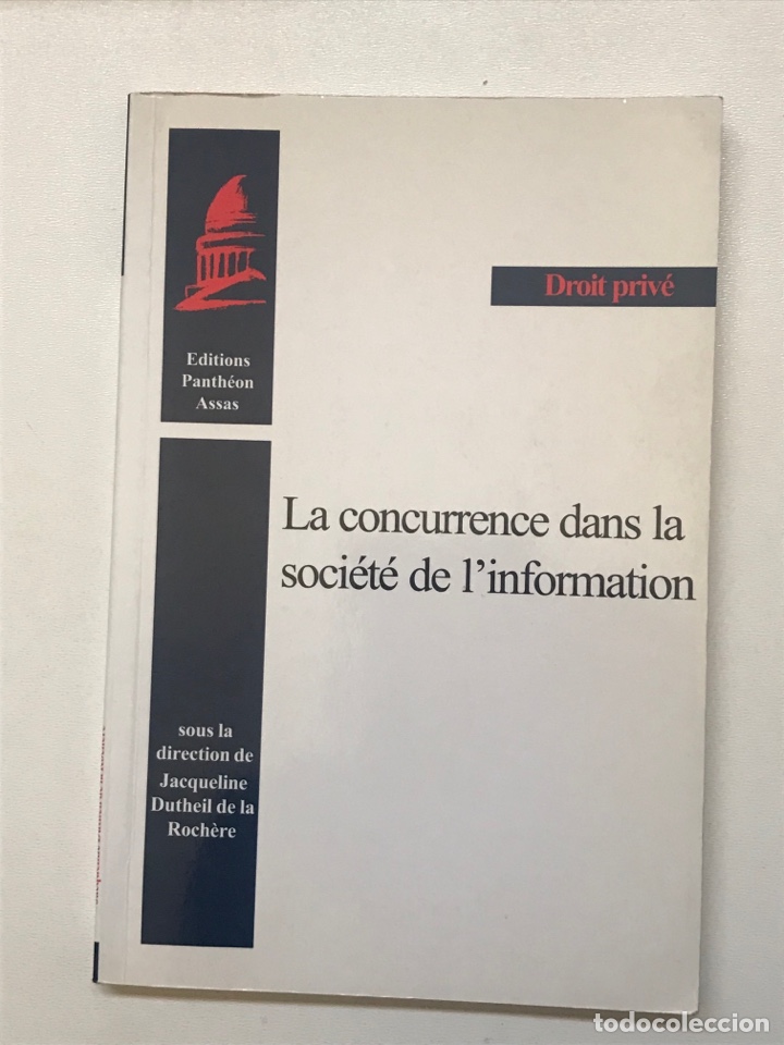 Libros de segunda mano: la concurrence dans la soci&eacute;t&eacute; de linformation Ref H - Foto 1