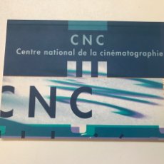 Libros de segunda mano: CNC CENTRE NATIONAL DE LA VINÉMATIGRAPHIE MADE D’EMPLOI REF H