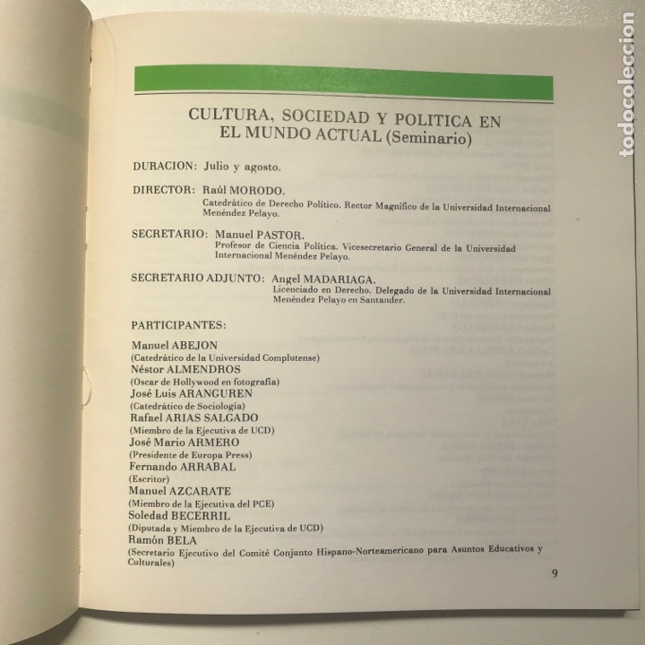 Libros de segunda mano: Cursos y seminarios verano 1981 Ref H - Foto 2