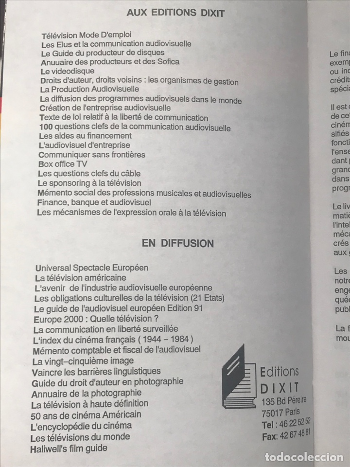 Libros de segunda mano: Guide de la communication Finance Banque et audiovisuel Ref H - Foto 2